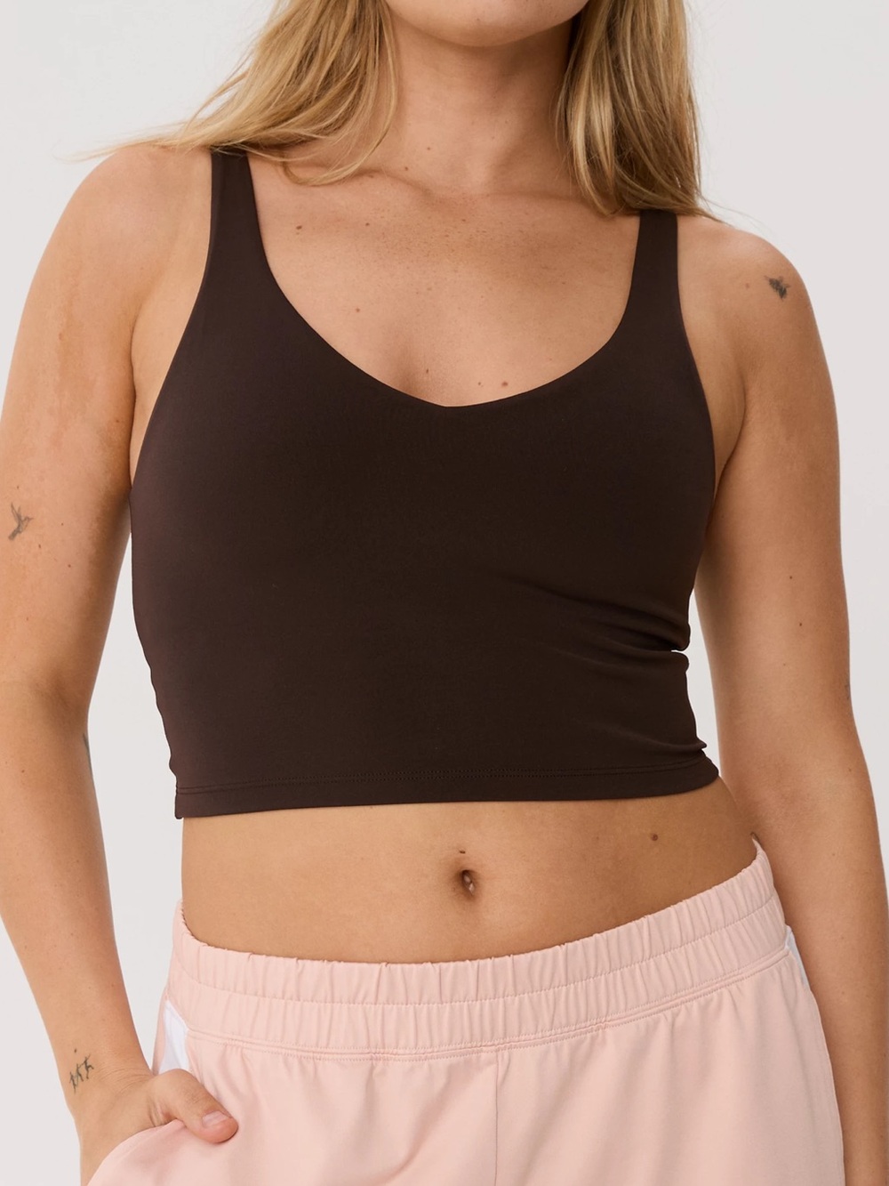 Offline by Aerie Real Me Lowkey Longline Sports Bra : XS